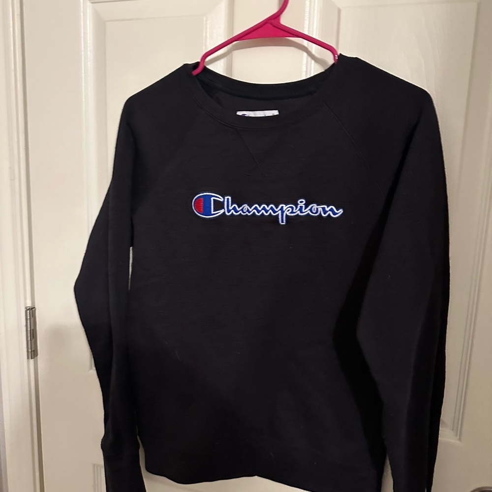 black champion sweatshirt size small S